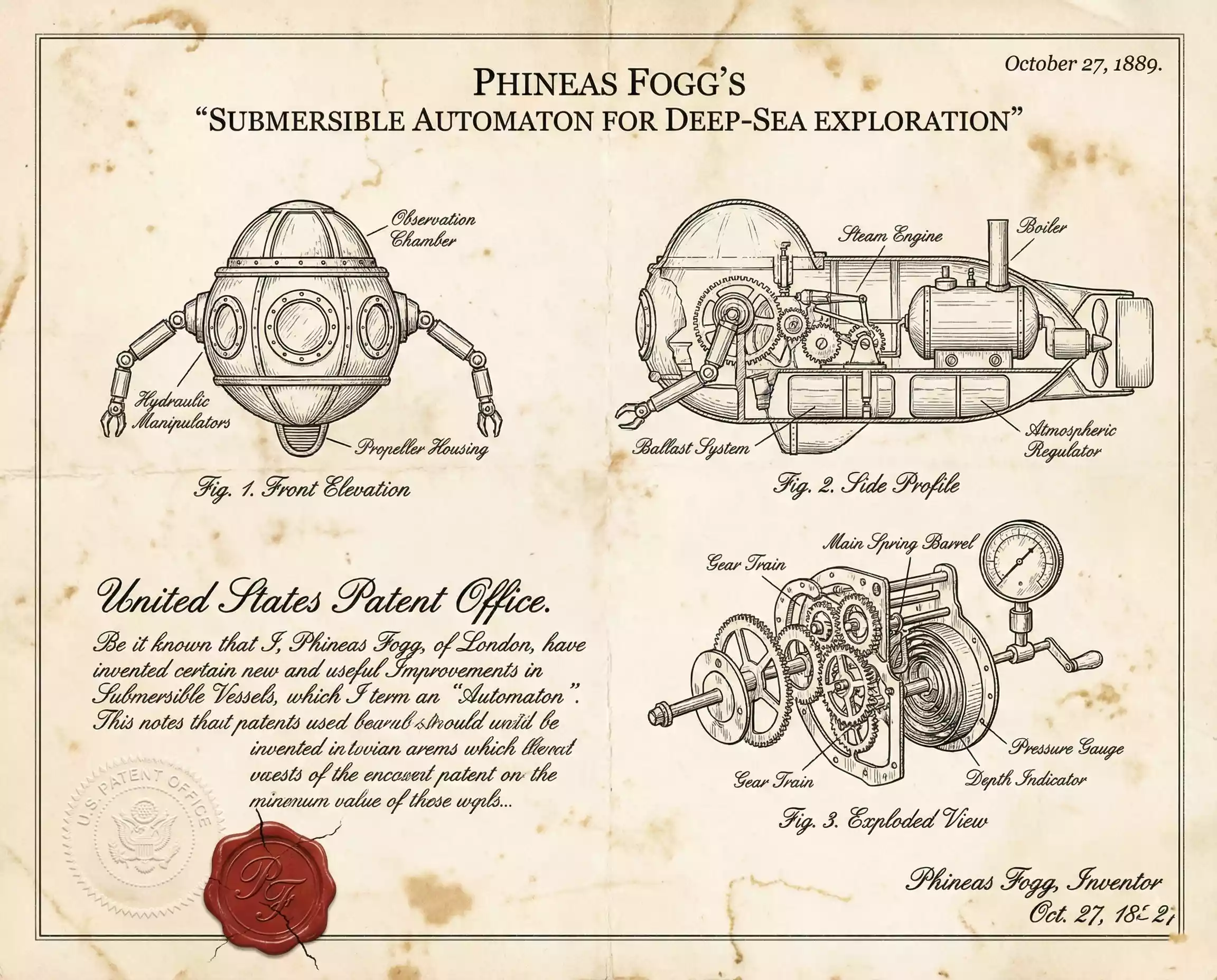 Vintage Patent Document