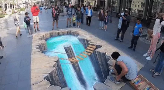 Street Chalk Artist