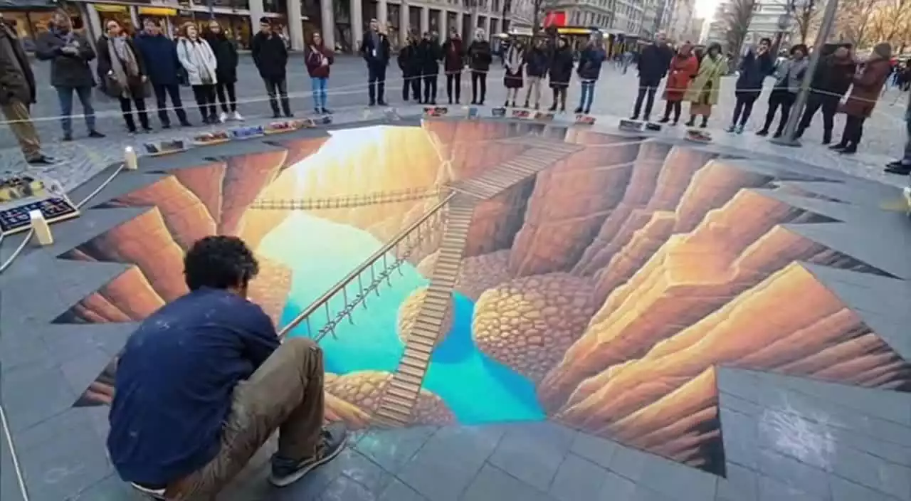 Person in a vibrant urban cyberpunk setting, neon lights reflecting on wet pavement, futuristic fashion, hologram billboards in background.